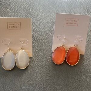 Two NWT 14th and Union Earrings